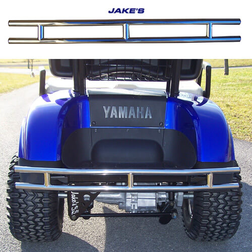 Club Car DS Golf Cart Rear Bumper - Rebel Metalworks