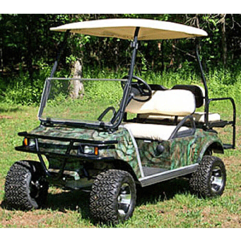 Club Car DS Golf Cart Brush Guard - Rebel Metalworks