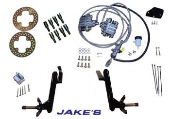 JakesLiftKits.com; 2004.5-08.5 Club Car DS - Jakes 6 Inch Lifted Disc Brake Kit